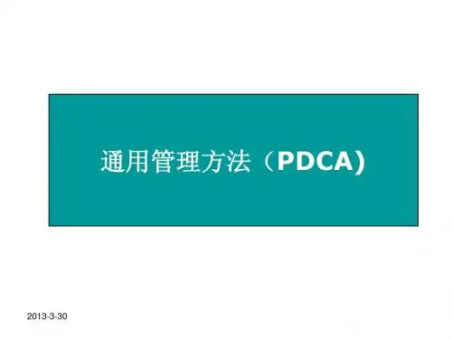 PDCA