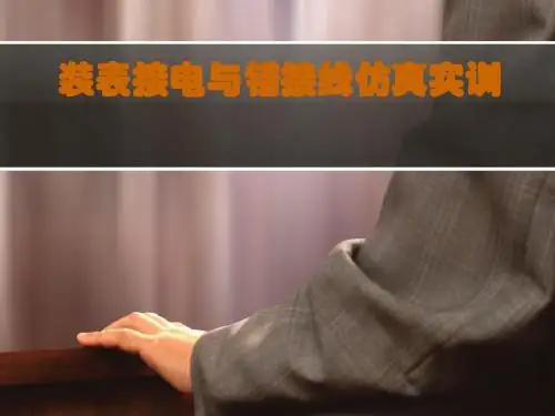 装表接电与错接线分析 绪论 共51页PPT资料