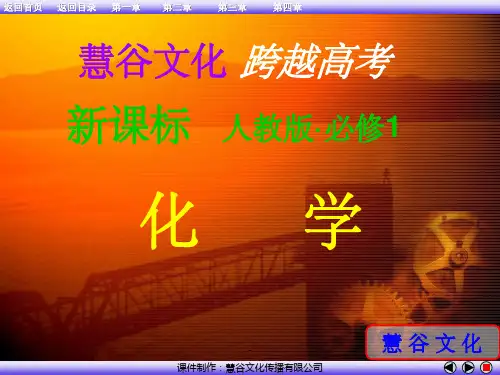 人教版高中化学必修一全册ppt