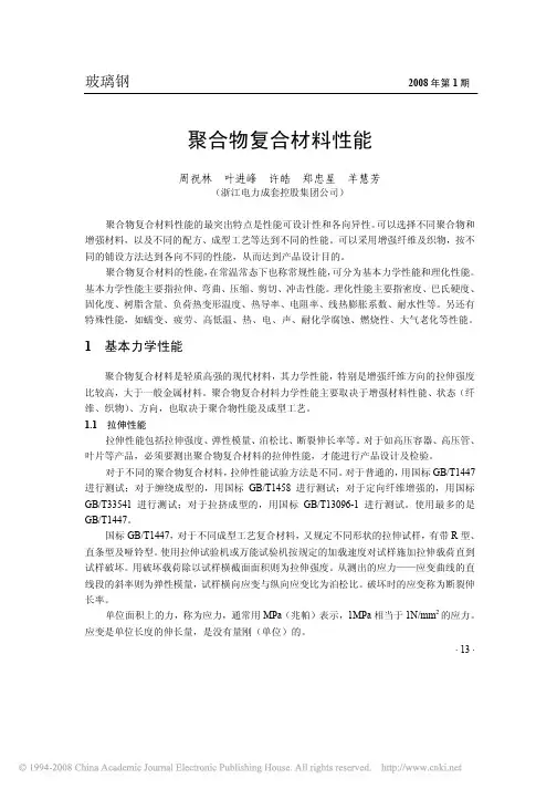 聚合物复合材料性能