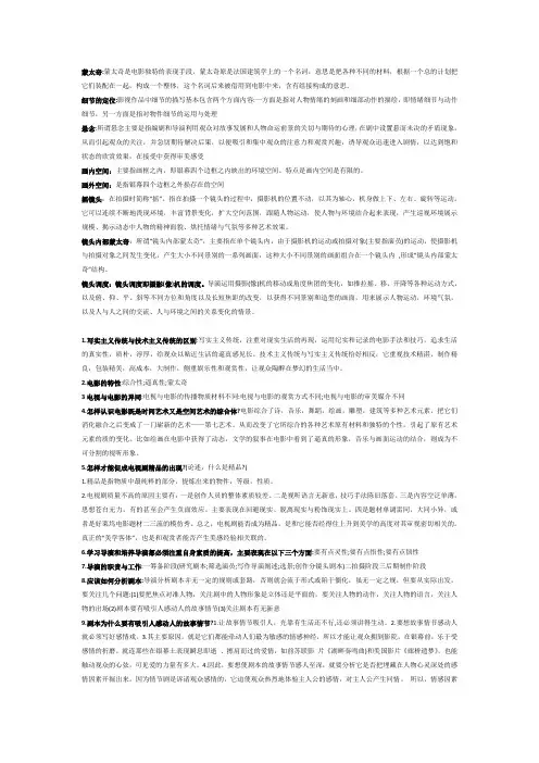影视导演基础 2