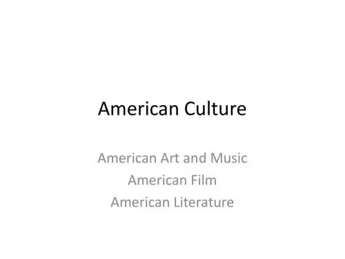 Lesson 7- Art Music Literature