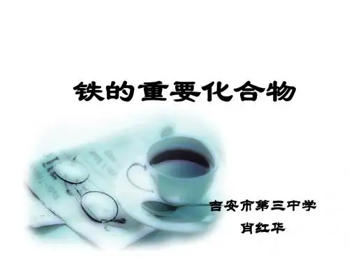 高一化学铁的重要化合物课件