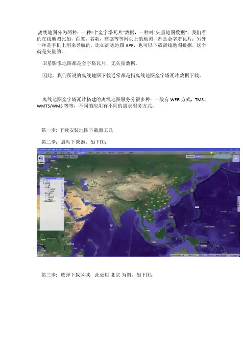 如何下载离线地图瓦片数据