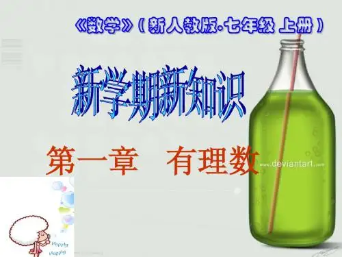 七年级正数和负数