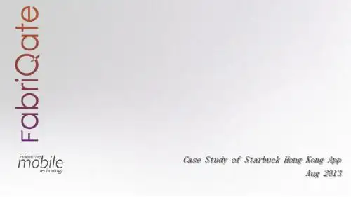 Analysis of active users of Starbucks HK app 2