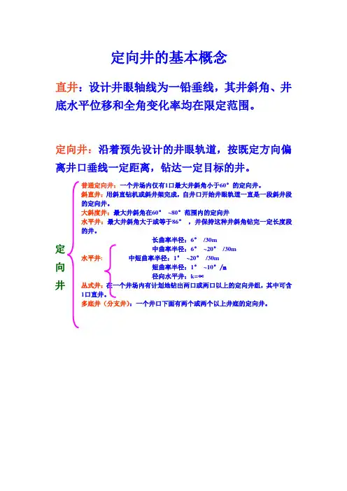 定向井的基本概念