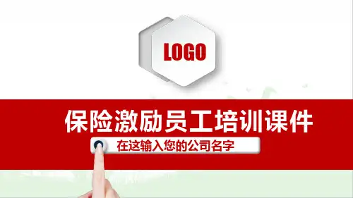 保险早会保险激励员工培训PPTppt模板