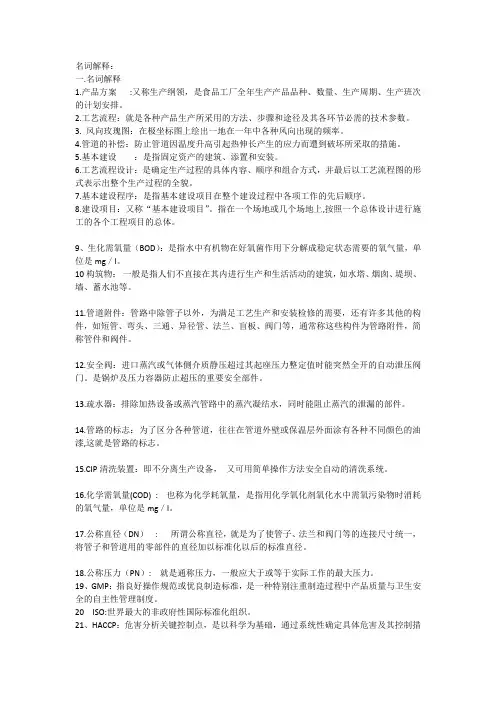食品工厂设计