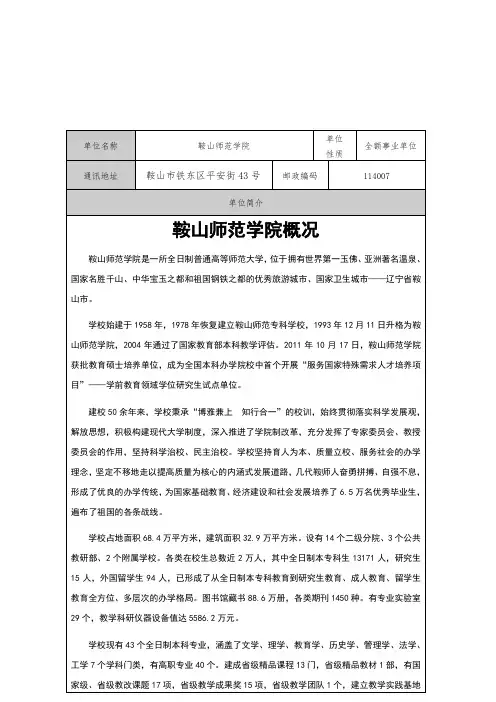 单位名称