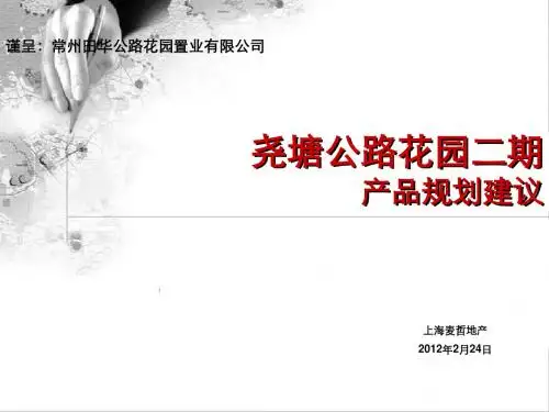 20120224_常州_尧塘公路花园二期_产品规划建议