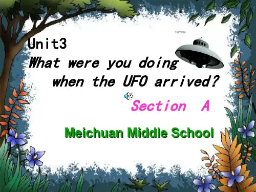 人教版八下unit3 section A 公开课课件