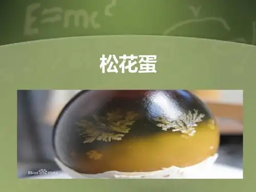 松花蛋的制作