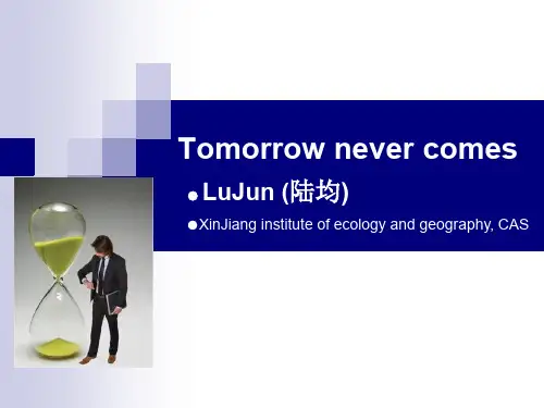 英语演讲---拖延症 PPT课件