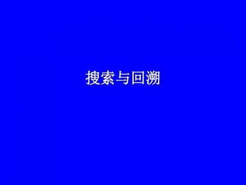 14搜索与回溯
