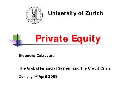 Private_Equity-苏黎世大学