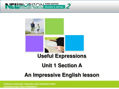 Useful expressions (Unit1A)