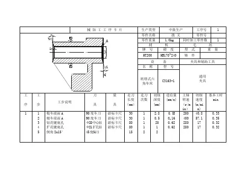 CA6140车床拨叉夹具设计