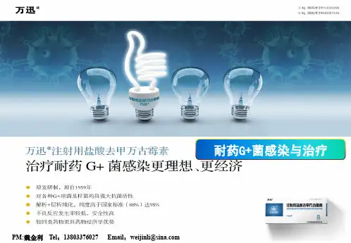 耐药G+菌感染与治疗(综合篇)