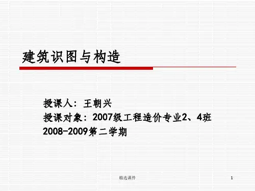 建筑工程识图与构造__第6章_民用建筑概述