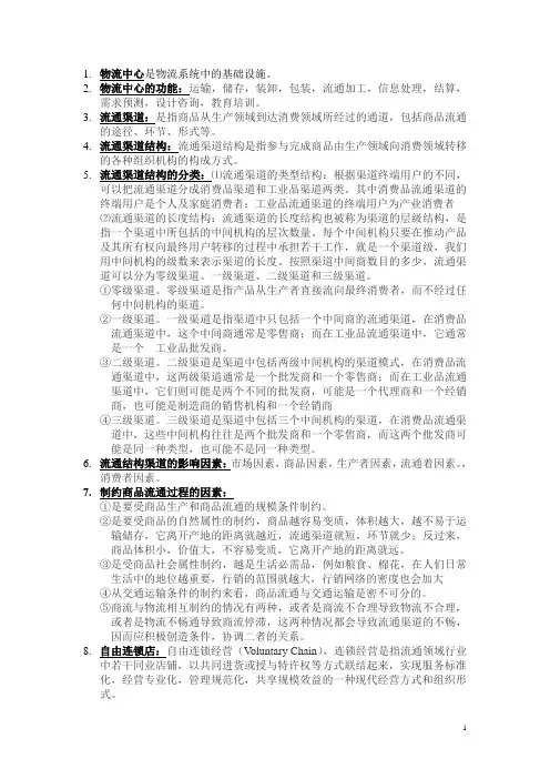 商品流通概论