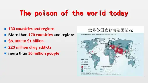 世界与我国毒品情况(英语)