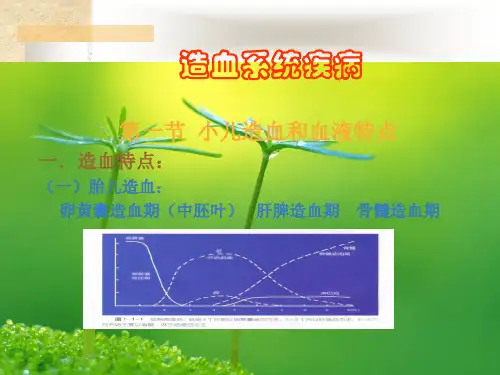 造血系统疾病PPT教学课件