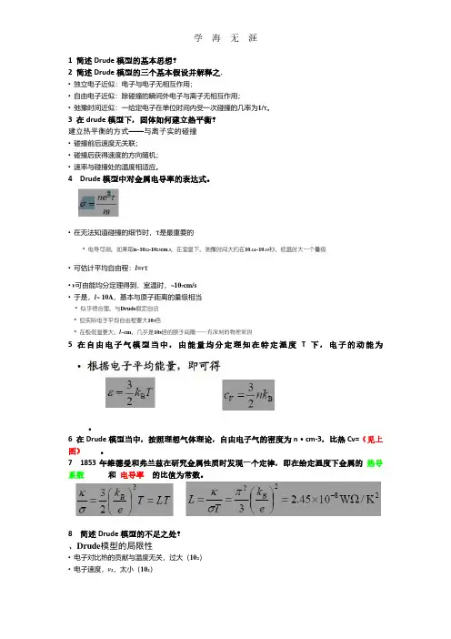 2020年整理固体物理复习提纲.pdf