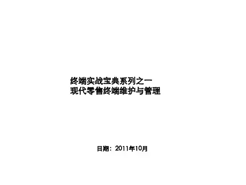 现代零售终端维护与管理终端实战系列1.pptx