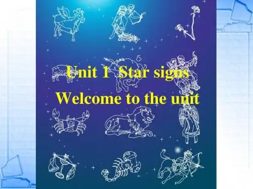 牛津9A Unit1Welcome to the unit