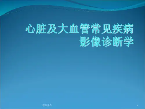 循环系统常见疾病影像诊断学