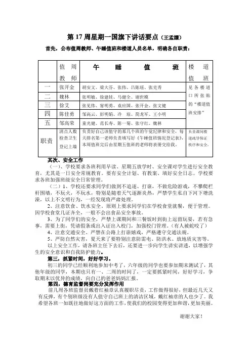 大竹县神合乡中心小学2013春17周