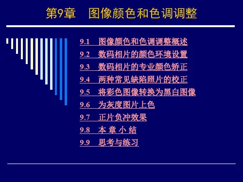 图像颜色和色调调整
