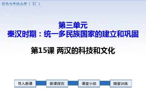 《两汉的科技和文化》PPT课件