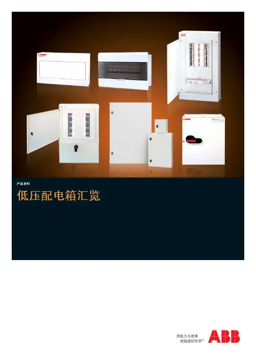 ABB终端配电箱