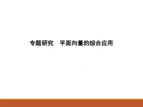 沪教版高中二年级第一学期数学:向量的应用_课件5