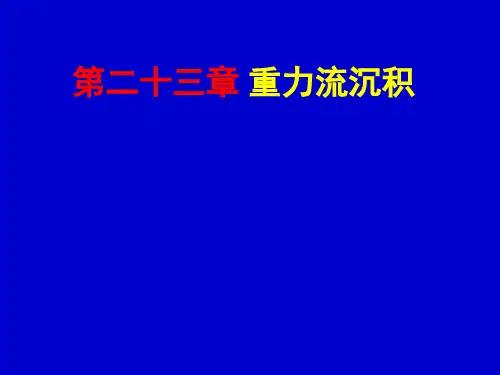 重力流沉积