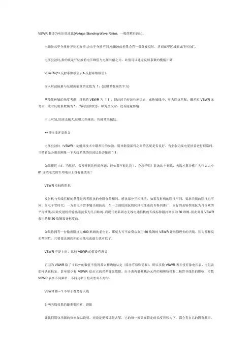 驻波比
