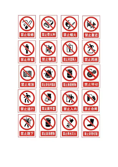 国标的安全标志 2