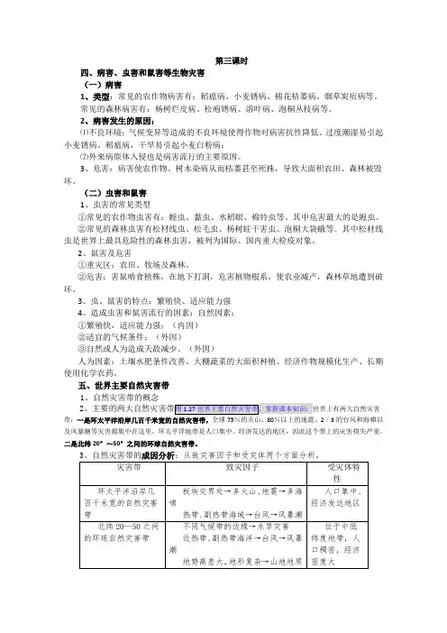 2013届高考地理第一轮复习教案12