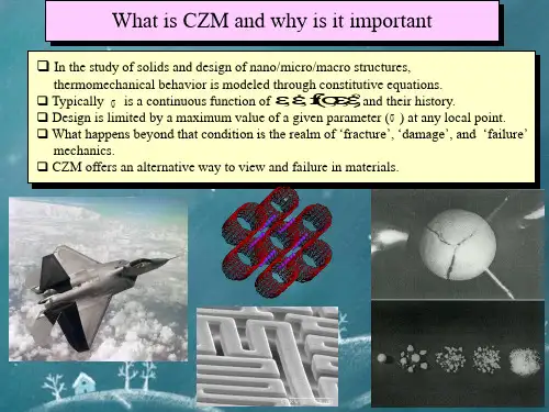 czm内聚力模型