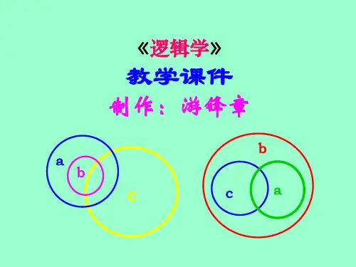 《逻辑学》全部课件