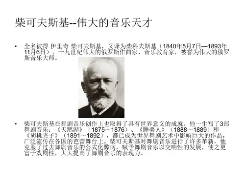 芭蕾舞剧《胡桃夹子》音乐组合