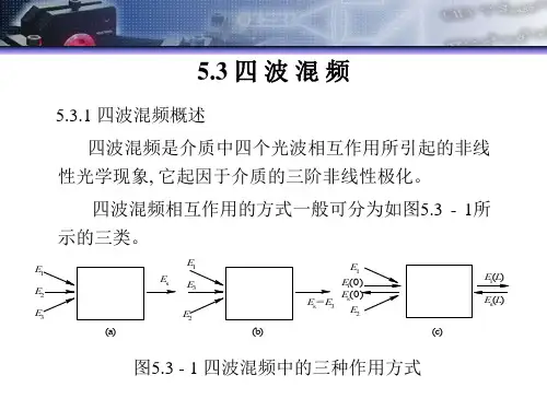 5非线性光学 四波混频
