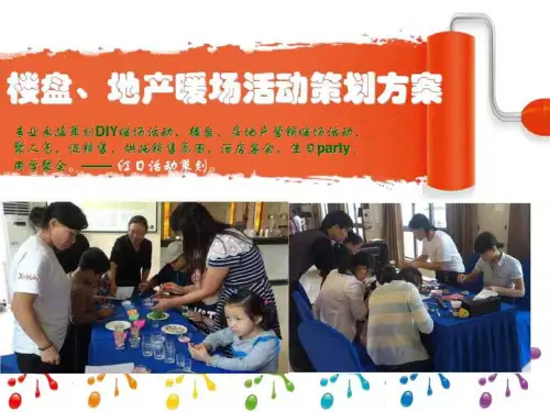 圣诞节、元旦楼盘地产DIY暖场活动策划方案