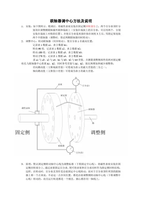 调整联轴器中心方法