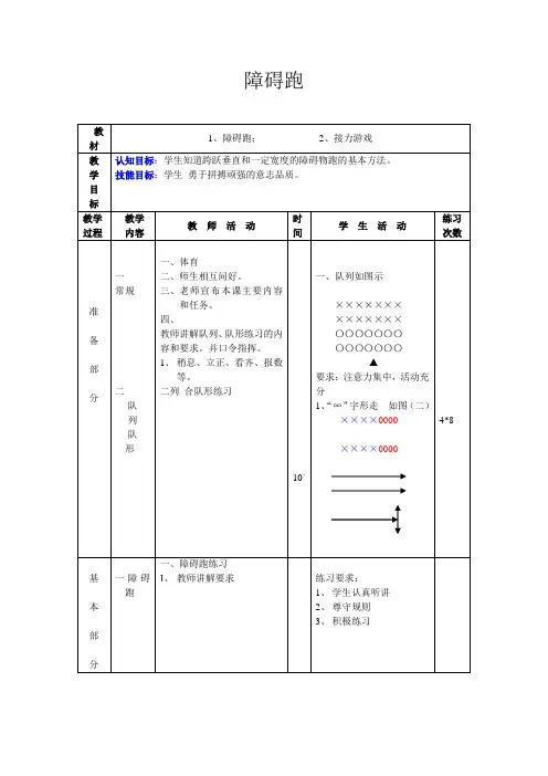 障碍跑-尹德华