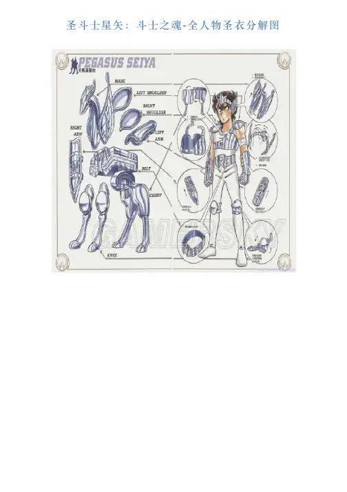 圣斗士星矢：斗士之魂全人物圣衣分解图