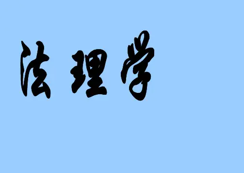 法理学 2