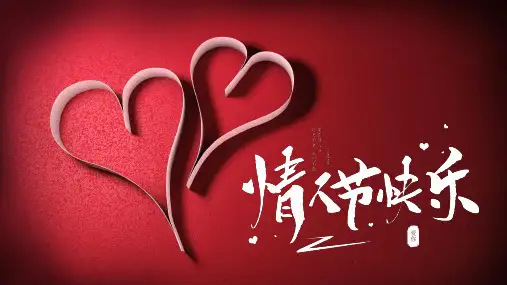 情人节快乐求婚表白电子相册